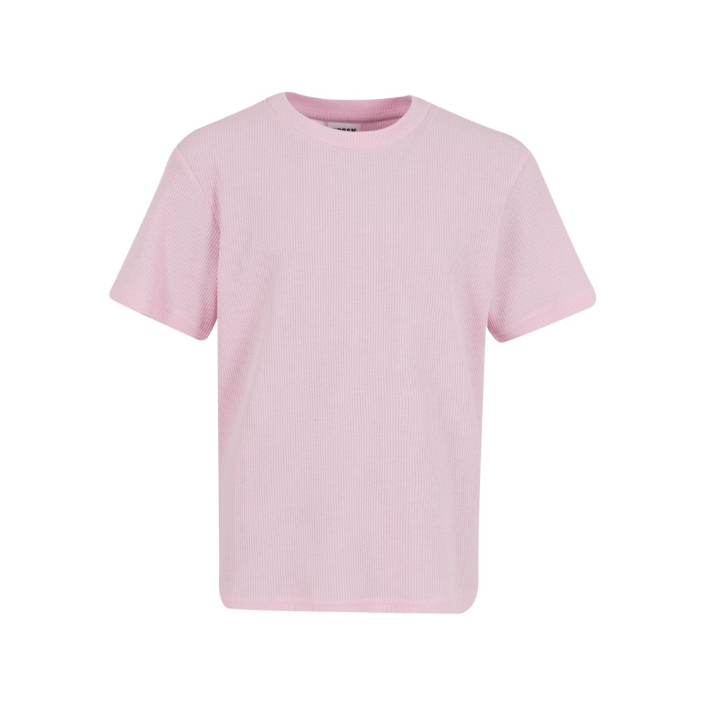 Urban Classics - Waffle Tshirt Enfant - Rose